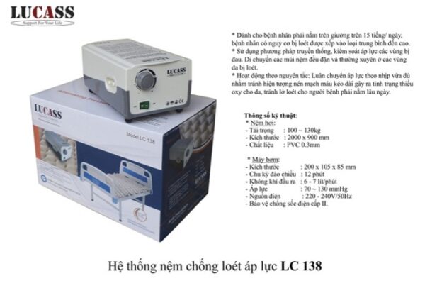 Đệm hơi Lucass LC 138